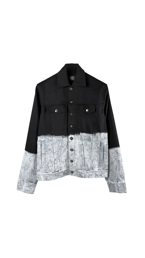 Coated Denim Jacket