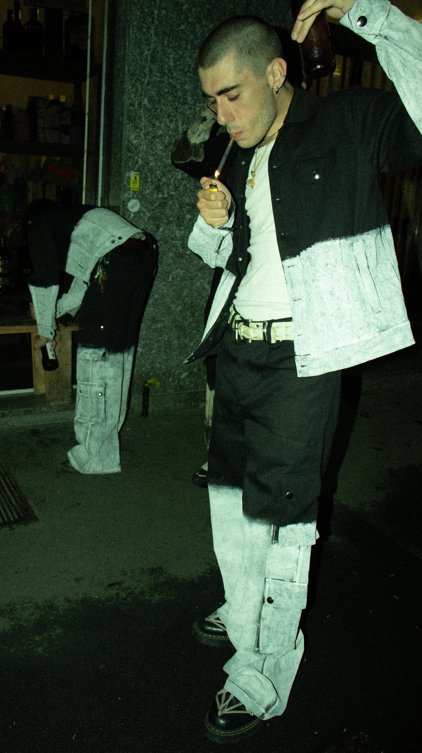 Coated Denim Jacket